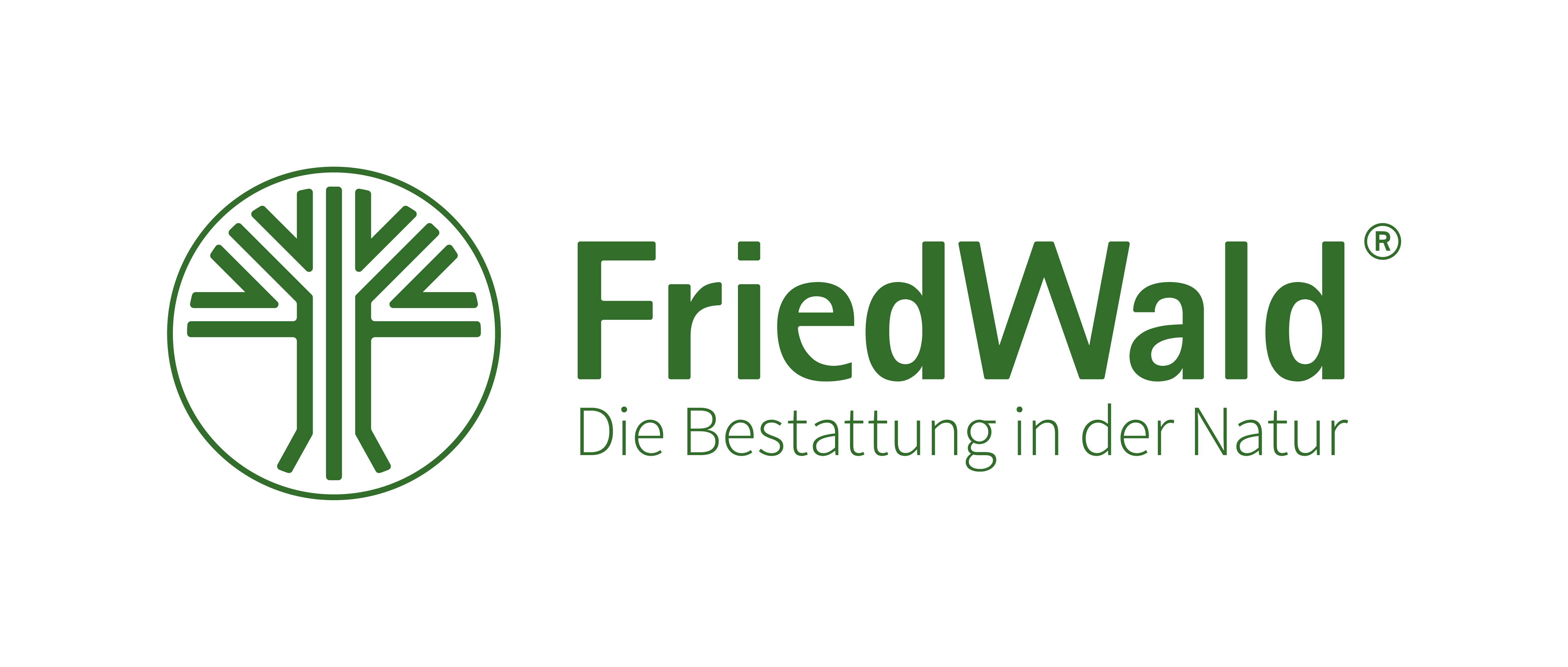Logo FriedWald claim 300dpi rgb